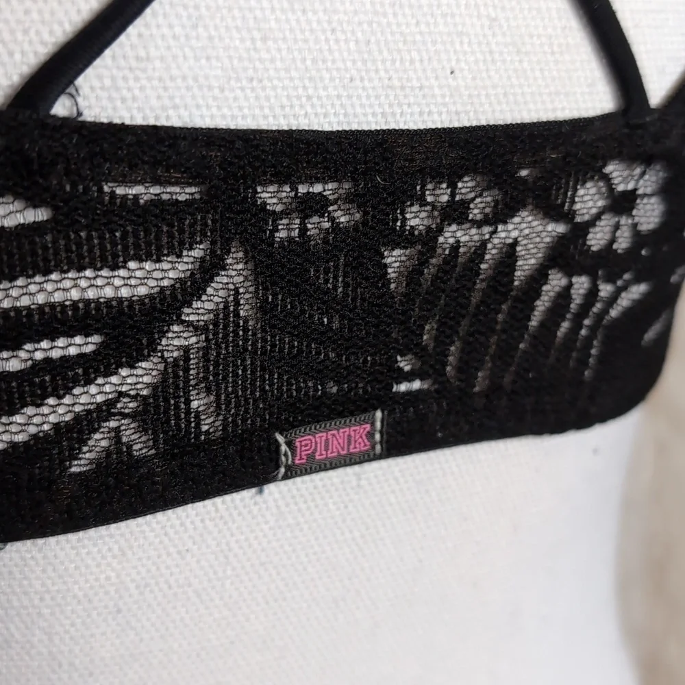 VS PINK push-up lace front closure BRA SIZE 34C